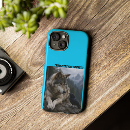 Cheyenne Arapaho Phone Case — 'Tsistsistas and Nihonnei' Protective Silicone Cover