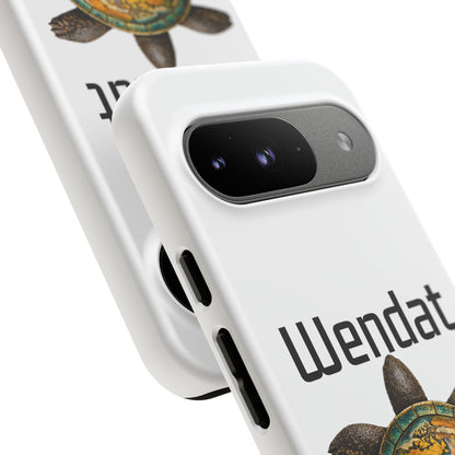 Wyandotte Wendat Turtle Phone Case — Indigenous Turtle Shield Design
