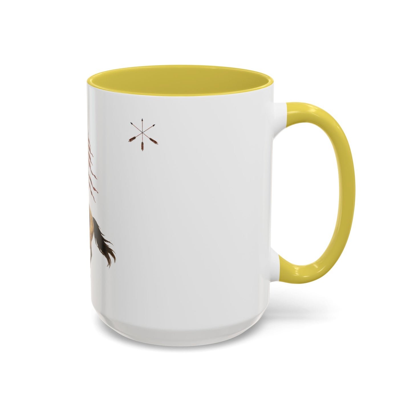 Comanche Numunah ‘Lords of the Plains’ Horseman Coffee Mug — Native Warrior Ceramic Mug (11oz/15oz)