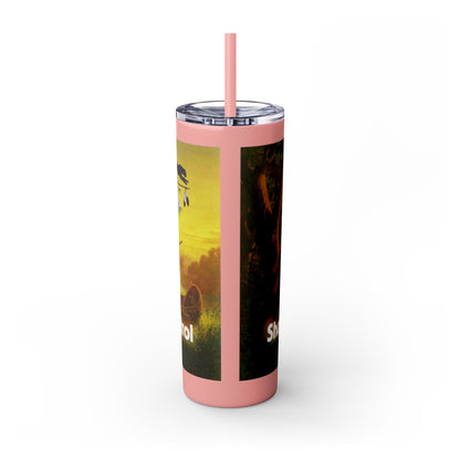 Shawnee East Skinny Tumbler with Straw, 20oz