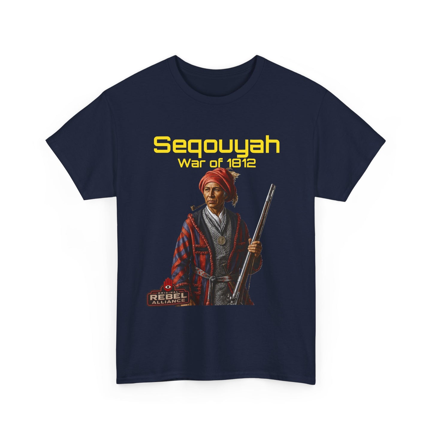 Sequoyah War of 1812 T-Shirt — Native American Historical Tee