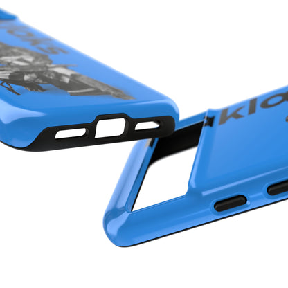 Modoc Blue 'Maklaks' Tough Phone Case with Eagle Drum Design