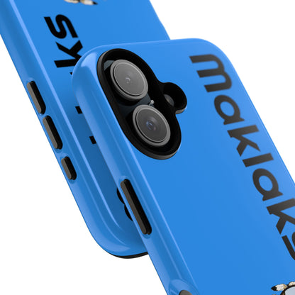 Modoc Blue 'Maklaks' Tough Phone Case with Eagle Drum Design