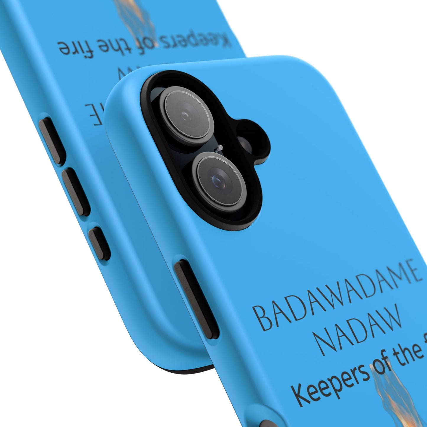 Pottawatomi Tough Cases: 'Badawadame Nadaw' Campfire & Tools Phone Case