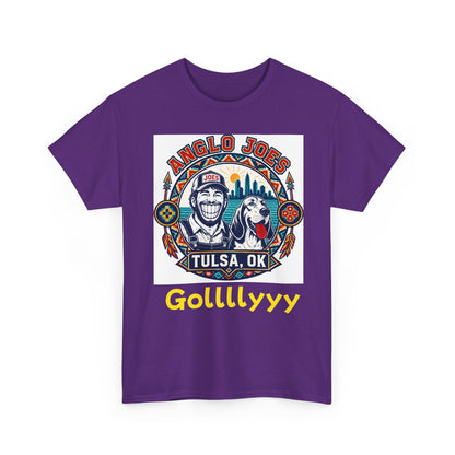 Tulsa Anglo Joe’s Tee — 'Gollllyyy' Retro Sports Graphic T-Shirt
