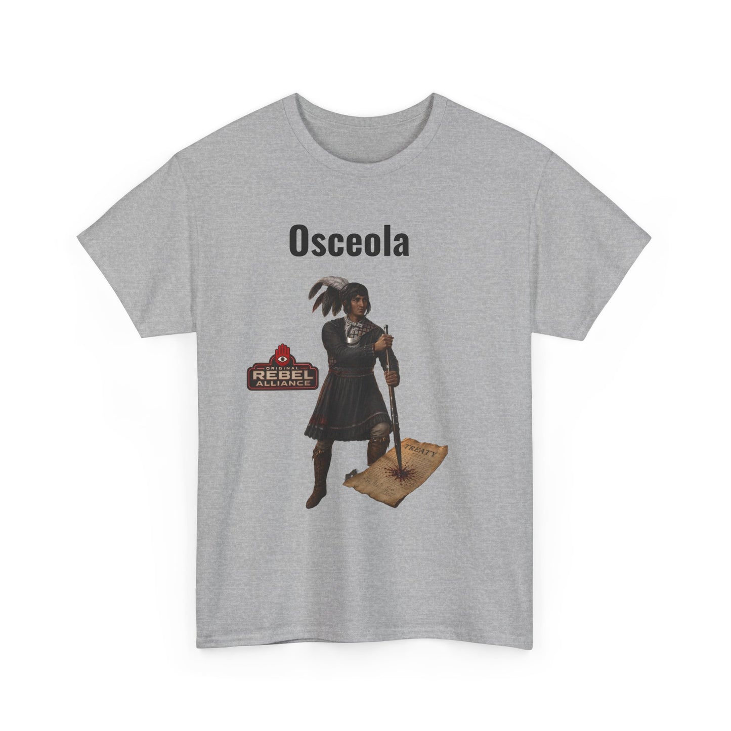 Osceola T-Shirt — Seminole Rebel Historical Tribute Tee