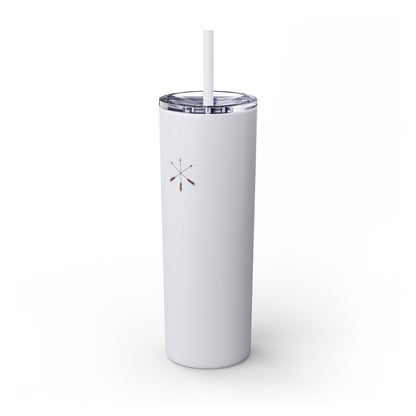 Modoc Eagle Skinny Tumbler – 20oz Straw Travel Cup (Maklaks)