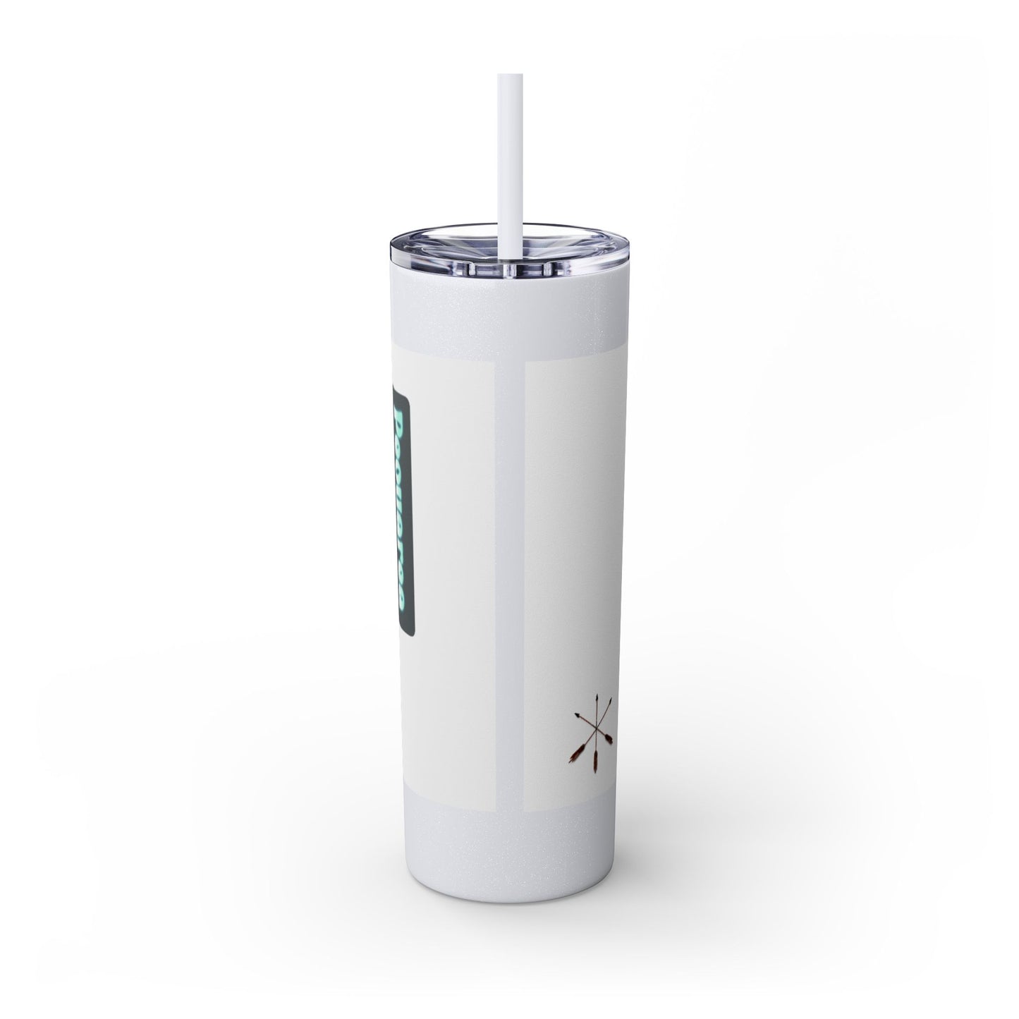 Peoria 20oz Skinny Tumbler with Dreamcatcher Shield Design