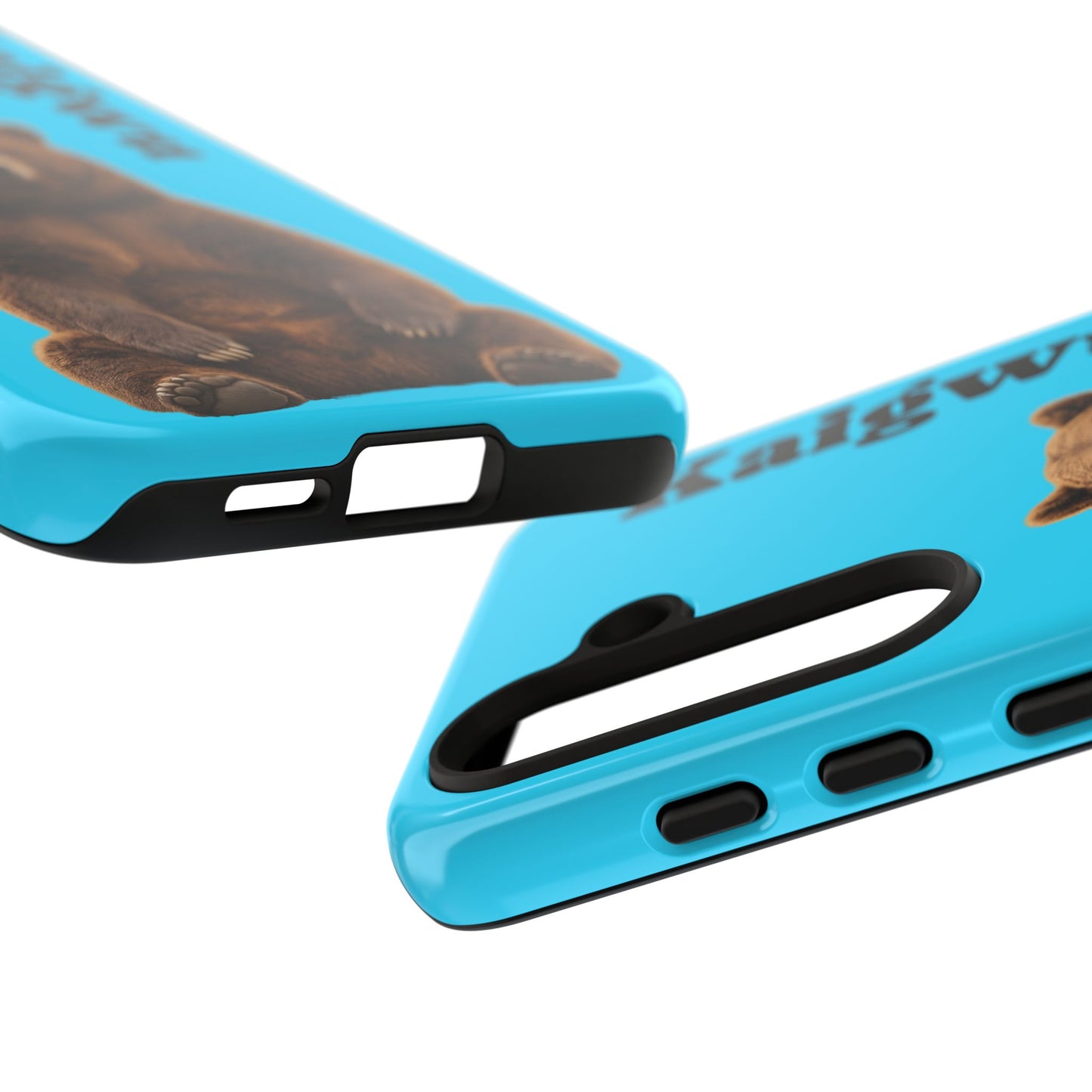 Kiowa Tough Cases: Personalized Kaigwu Tough Phone Case with Horse Rider Design