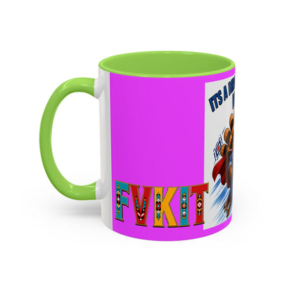 Turkey Coffee Mug — "It’s a Bird! It’s a Plane! No It’s" Colorful 11/15oz Mug