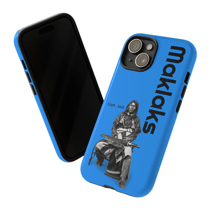 Modoc Blue 'Maklaks' Tough Phone Case with Eagle Drum Design