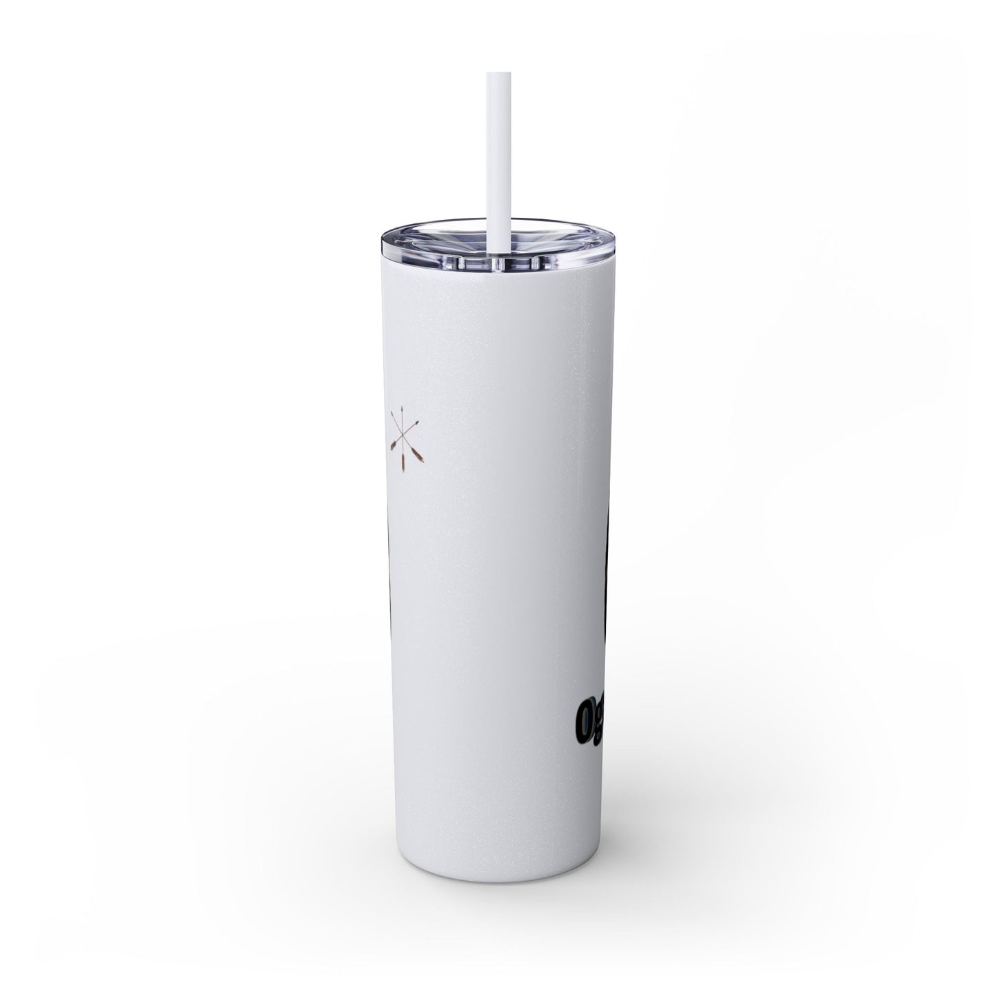 Quapaw Buffalo Skinny Tumbler 20oz — Ogahpahka Design