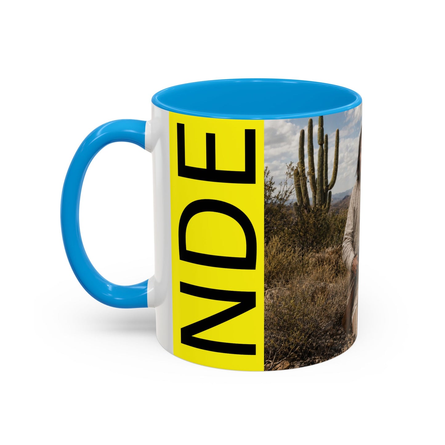 Ft. Sill Apache Desert Scene Coffee Mug — 'N'de' Southwest Landscape 11/15oz