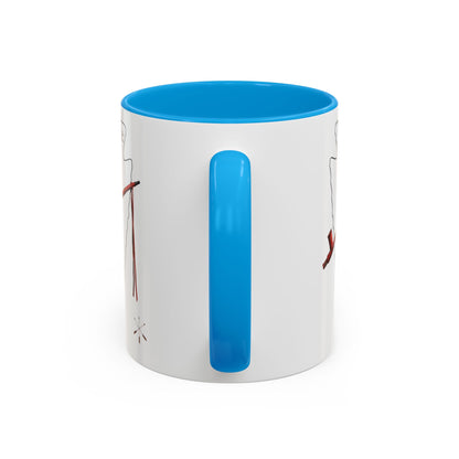 Osage Wazhazhe Tribal Feather Mug (11oz & 15oz) — Native-Inspired Coffee Cup