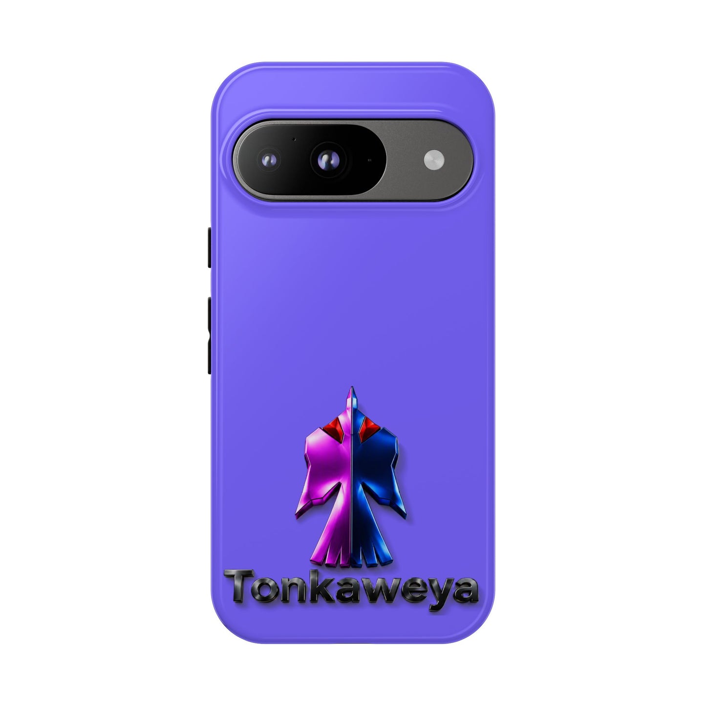 Tonkawa Phone Case — Tonkkaweya Sunrise Design (Protective Purple Hard Shell)