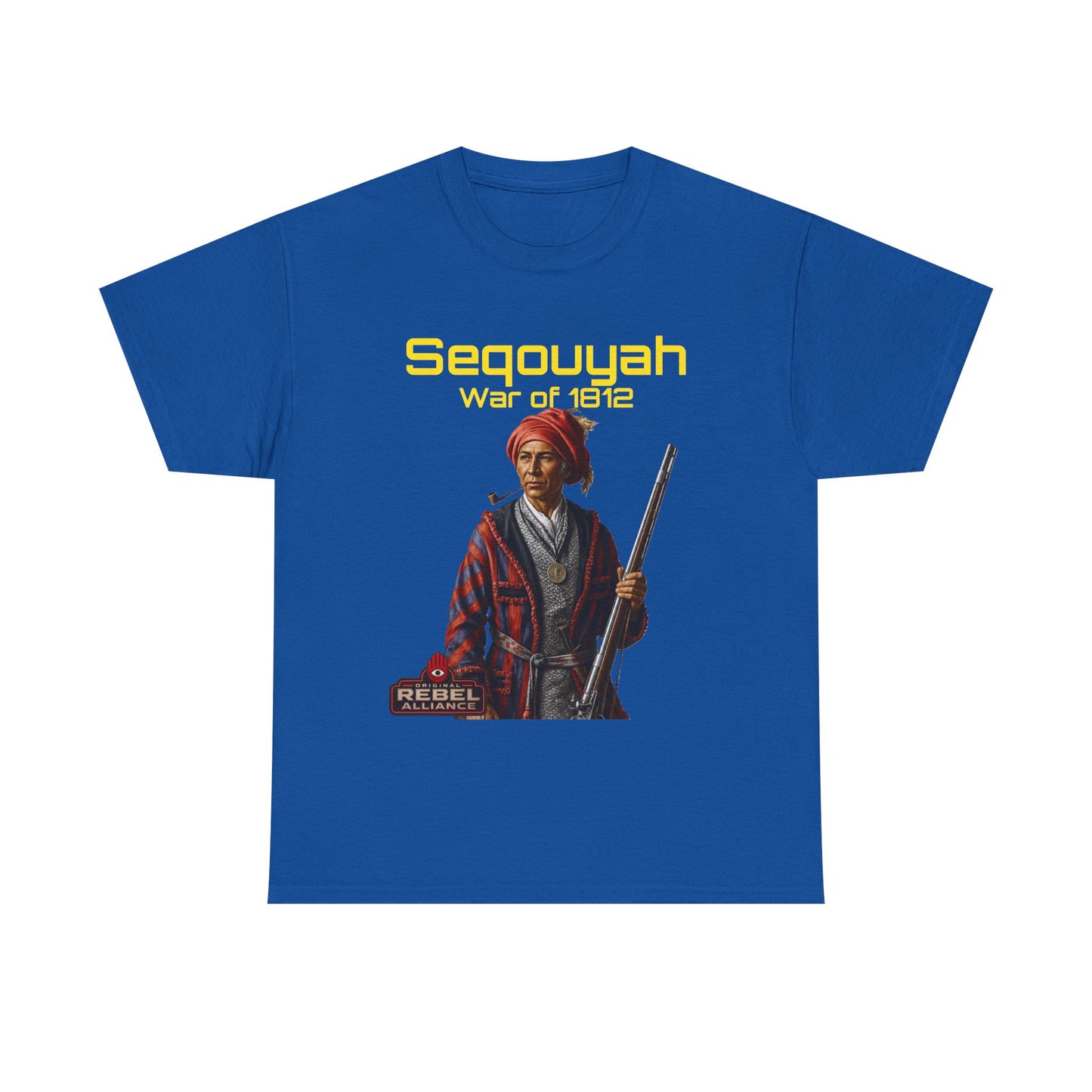 Sequoyah War of 1812 T-Shirt — Native American Historical Tee