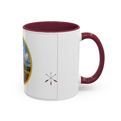 Muscogee Scenic Harvest Coffee Mug – Rustic Countryside Landscape 11oz/15oz