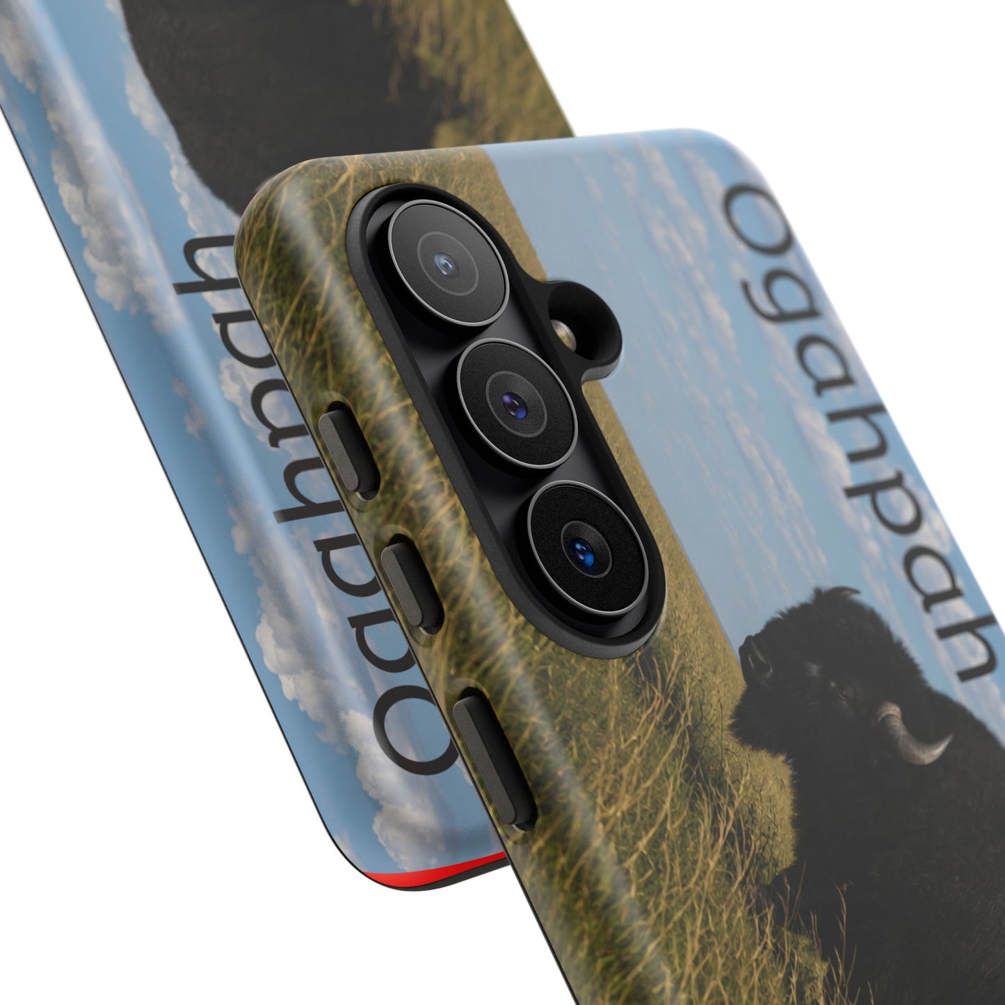 Quapaw Ogahpah Buffalo Phone Case — Native-Inspired Tough Case
