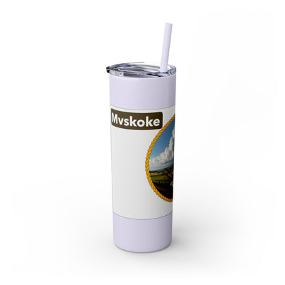Muscogee Skinny Tumbler