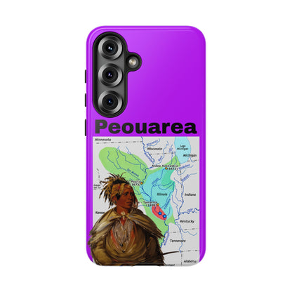 Peoria Phone Case — 'Peouarea' Dreamcatcher Shield Design