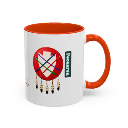 Peoria Powawera Dreamcatcher Coffee Mug — Colorful 11oz & 15oz Ceramic