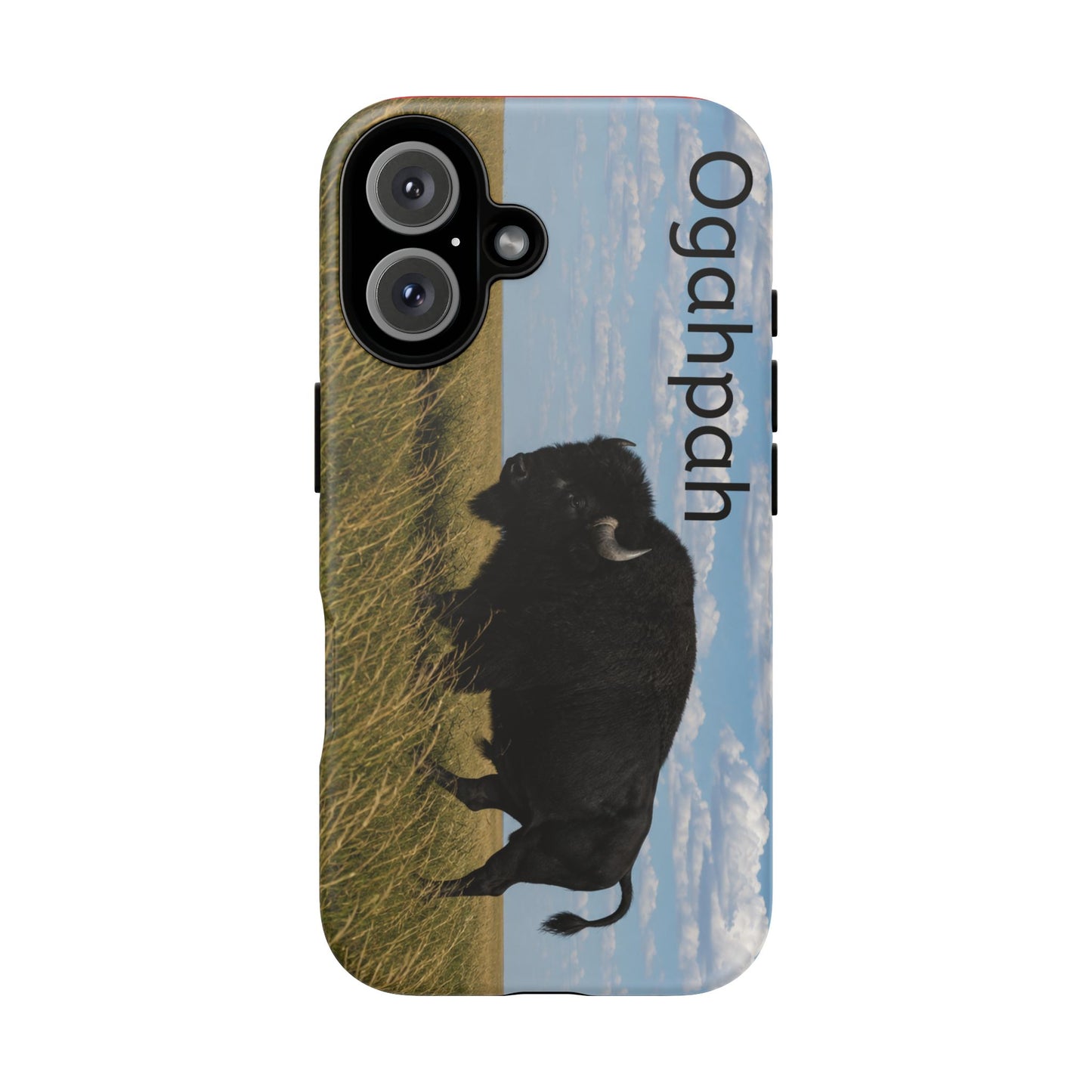 Quapaw Ogahpah Buffalo Phone Case — Native-Inspired Tough Case
