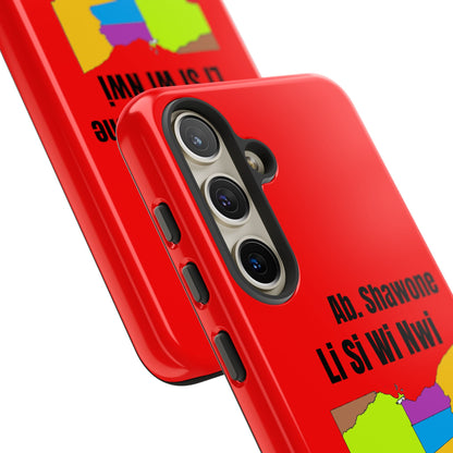 Absentee Shawnee homelands Phone Case — 'Li Si Wi Ni' Design