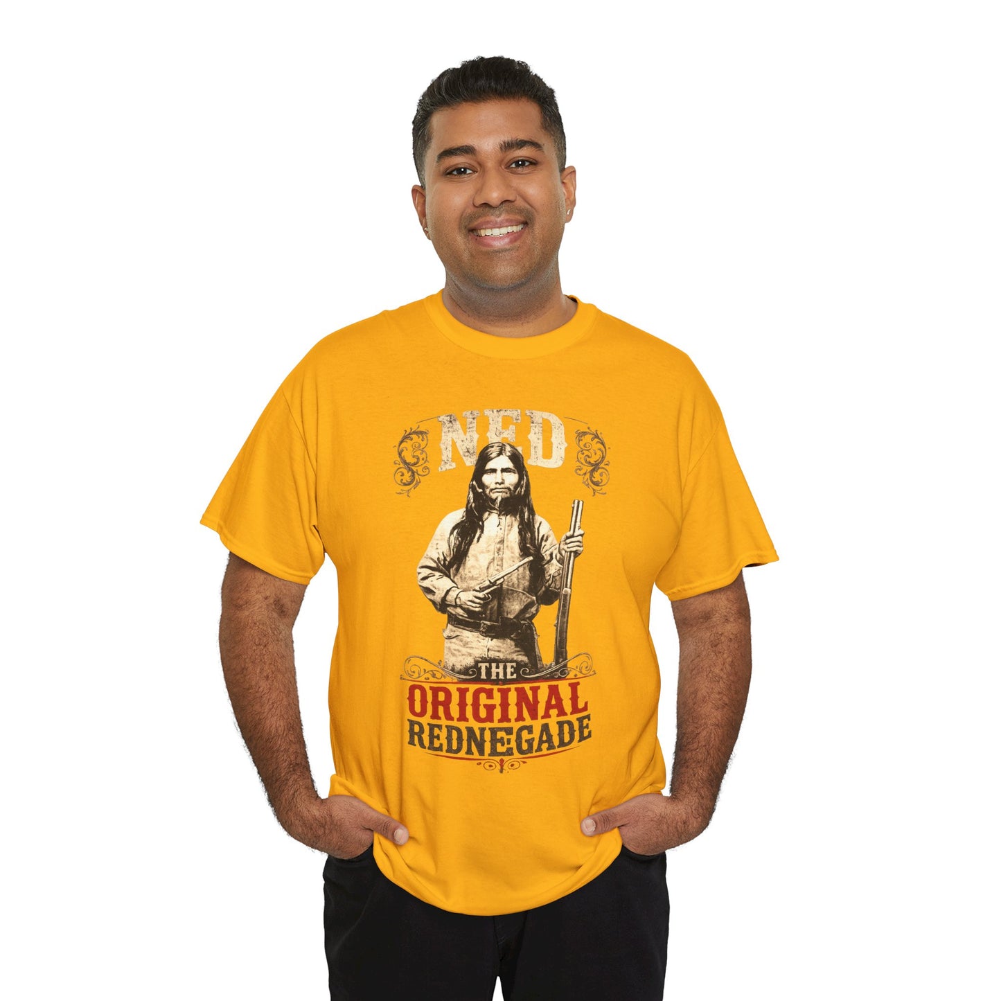 "Ned: The Original Renegade" Vintage Western Graphic Tee