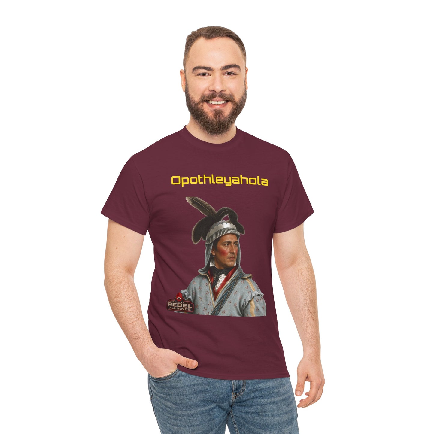 Opothleyahola Text — Historical Tribute Shirt