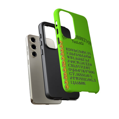 Cherokee Phone Case — Anityuniwya TsaLaGi Star Design (Protective Tough Case)