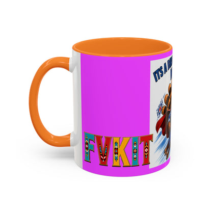 Turkey Coffee Mug — "It’s a Bird! It’s a Plane! No It’s" Colorful 11/15oz Mug