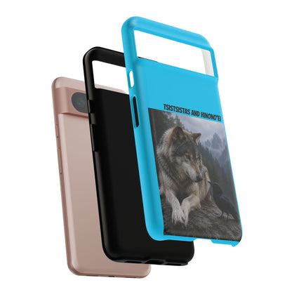Cheyenne Arapaho Phone Case — 'Tsistsistas and Nihonnei' Protective Silicone Cover