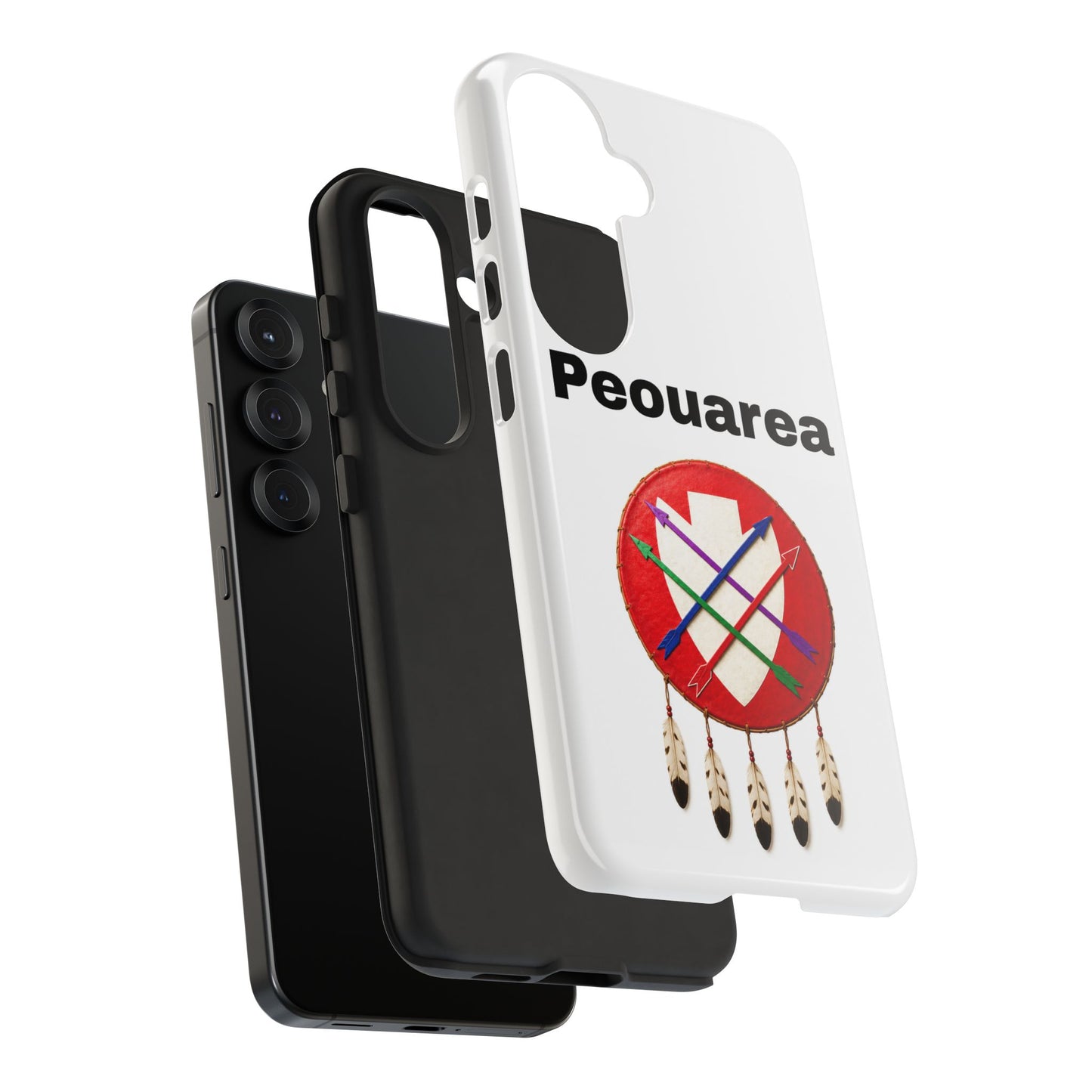 Peoria Phone Case — 'Peouarea' Dreamcatcher Shield Design