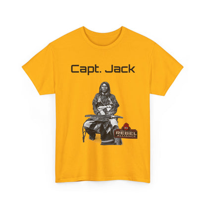 Capt. Jack Graphic Tee — Rebel Archer Vintage Arrow Back Print