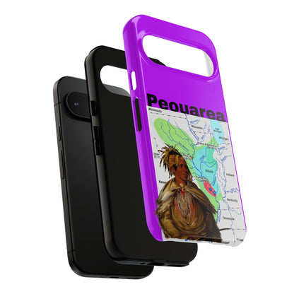 Peoria Phone Case — 'Peouarea' Dreamcatcher Shield Design