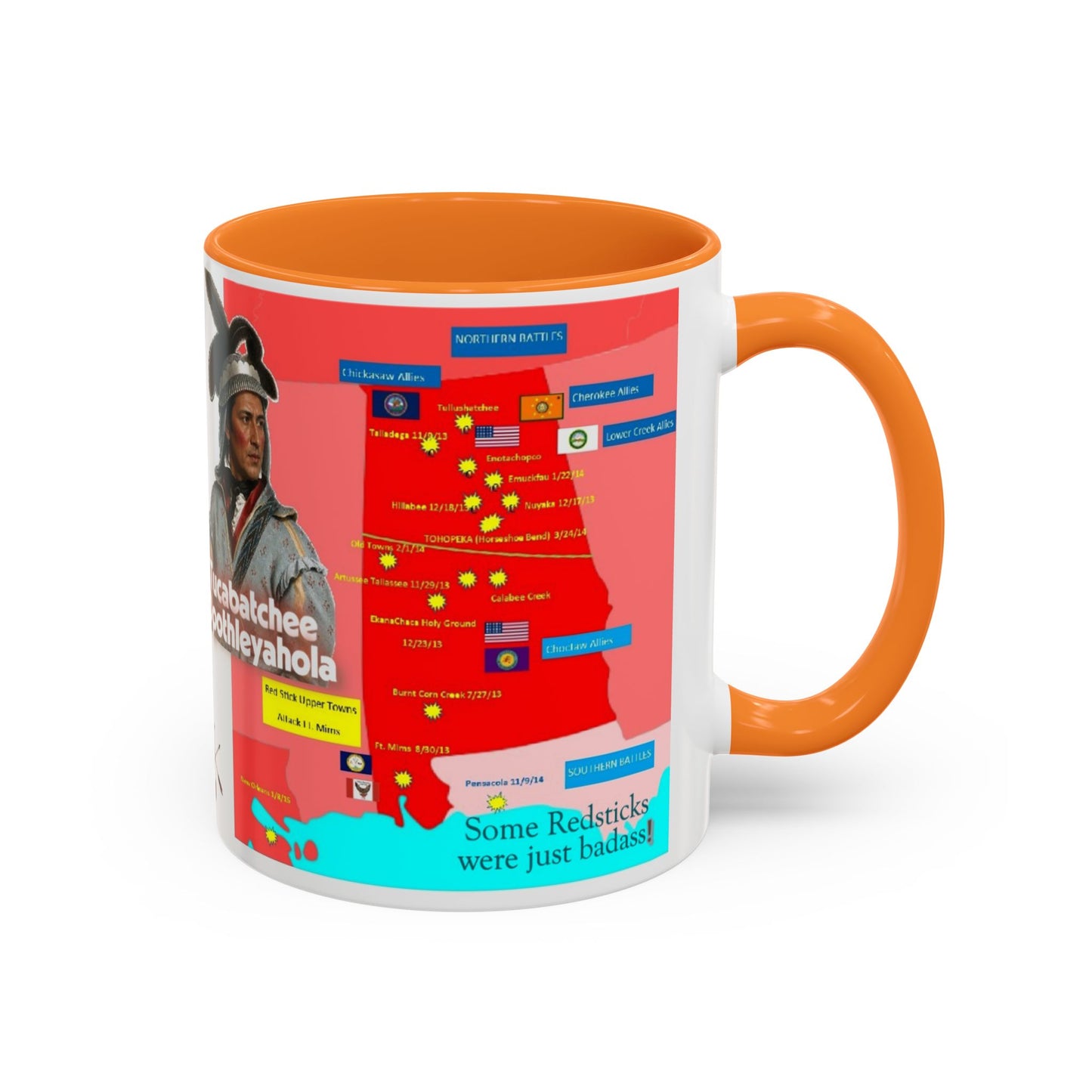 Opothleyahola Colorful Mugs (11oz, 15oz)