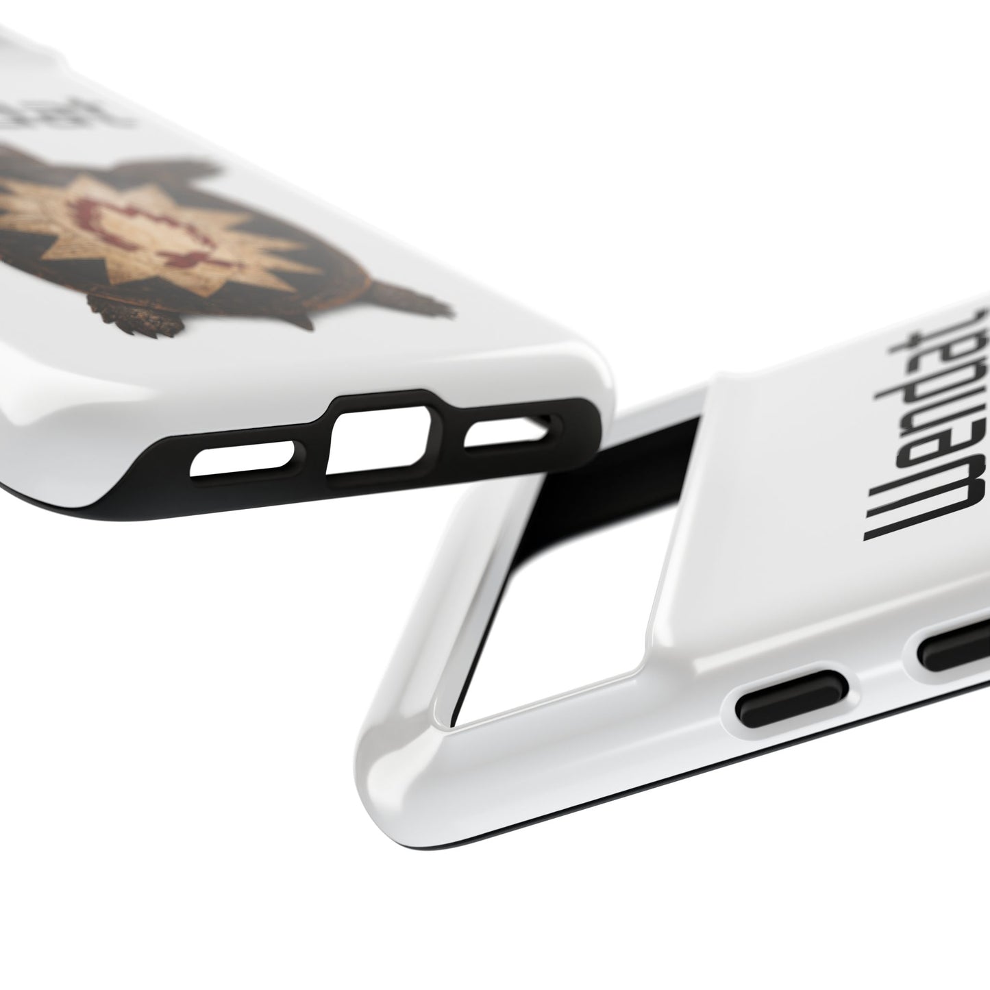 Wyandotte Wendat Turtle Phone Case — Indigenous Turtle Shield Design
