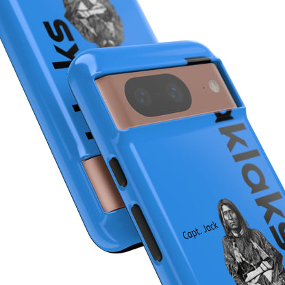 Modoc Blue 'Maklaks' Tough Phone Case with Eagle Drum Design