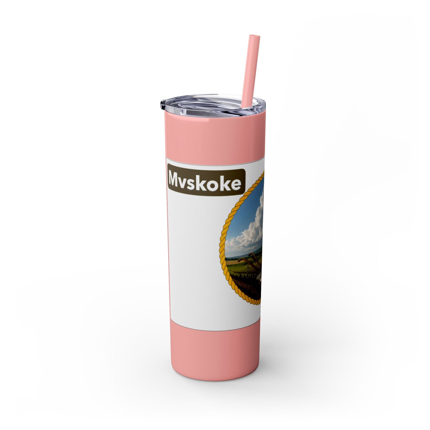 Muscogee Skinny Tumbler