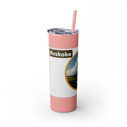 Muscogee Skinny Tumbler