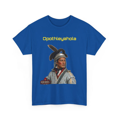 Opothleyahola Text — Historical Tribute Shirt