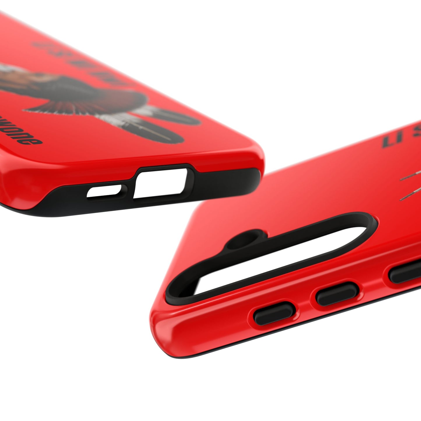 Absentee Shawnee Headdress Phone Case — 'Li Si Wi Ni' Design
