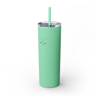 Modoc Eagle Skinny Tumbler – 20oz Straw Travel Cup (Maklaks)