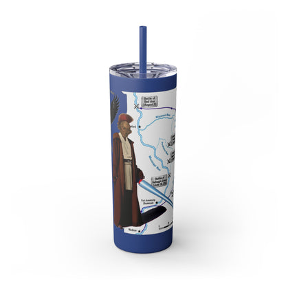 Blackhawk Skinny Tumbler 20oz – "BlackHawk could teach Yoda" Design