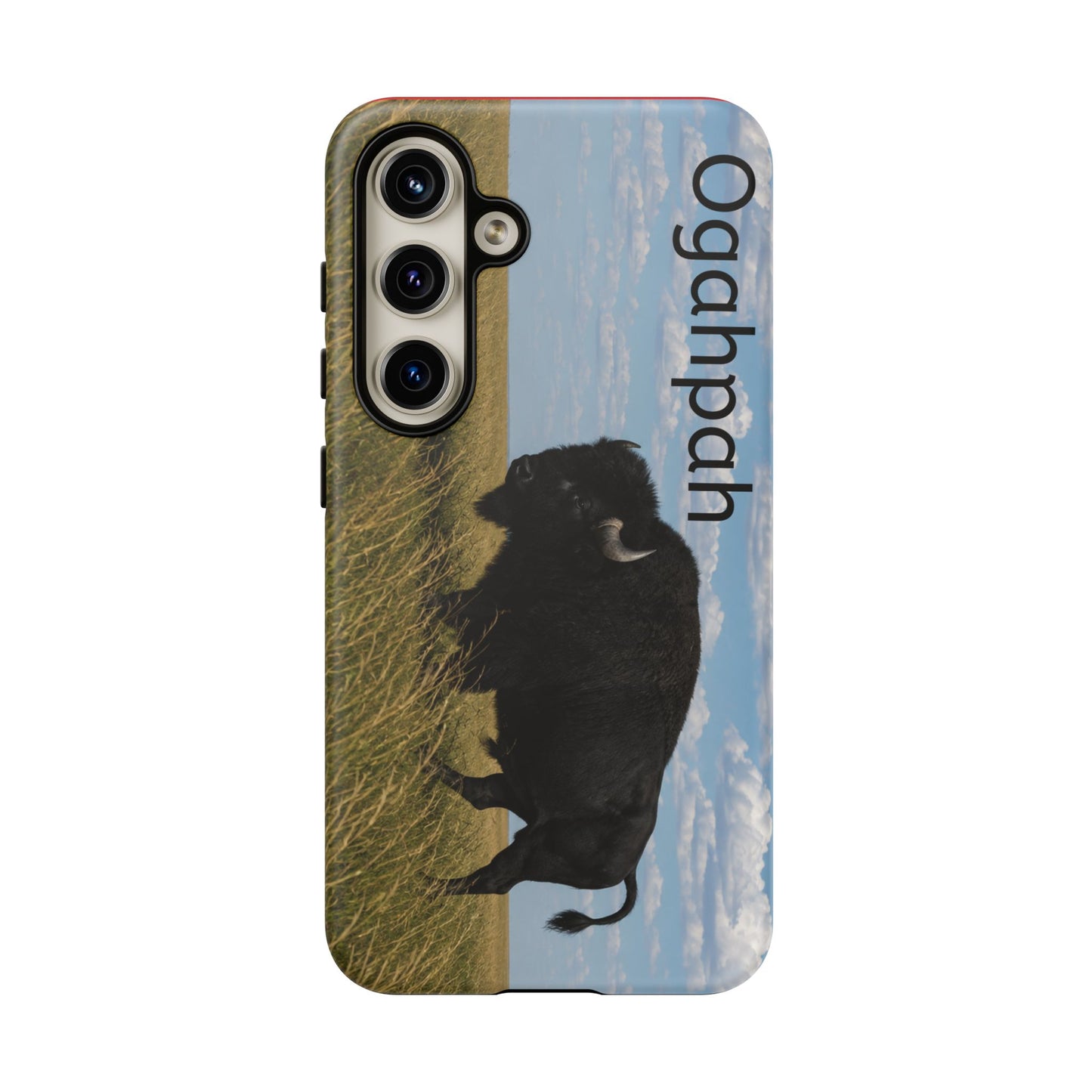 Quapaw Ogahpah Buffalo Phone Case — Native-Inspired Tough Case