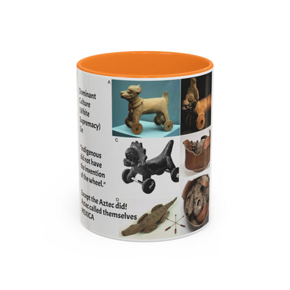 Aztec Artifact Photos Collage Coffee Mug (11oz/15oz)