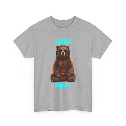 Chill Bear Tee — Cute Relaxed Bear Graphic T-Shirt