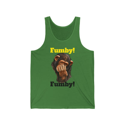 Fumby! Funny Monkey Tank Top — Quirky Graphic Summer Tank