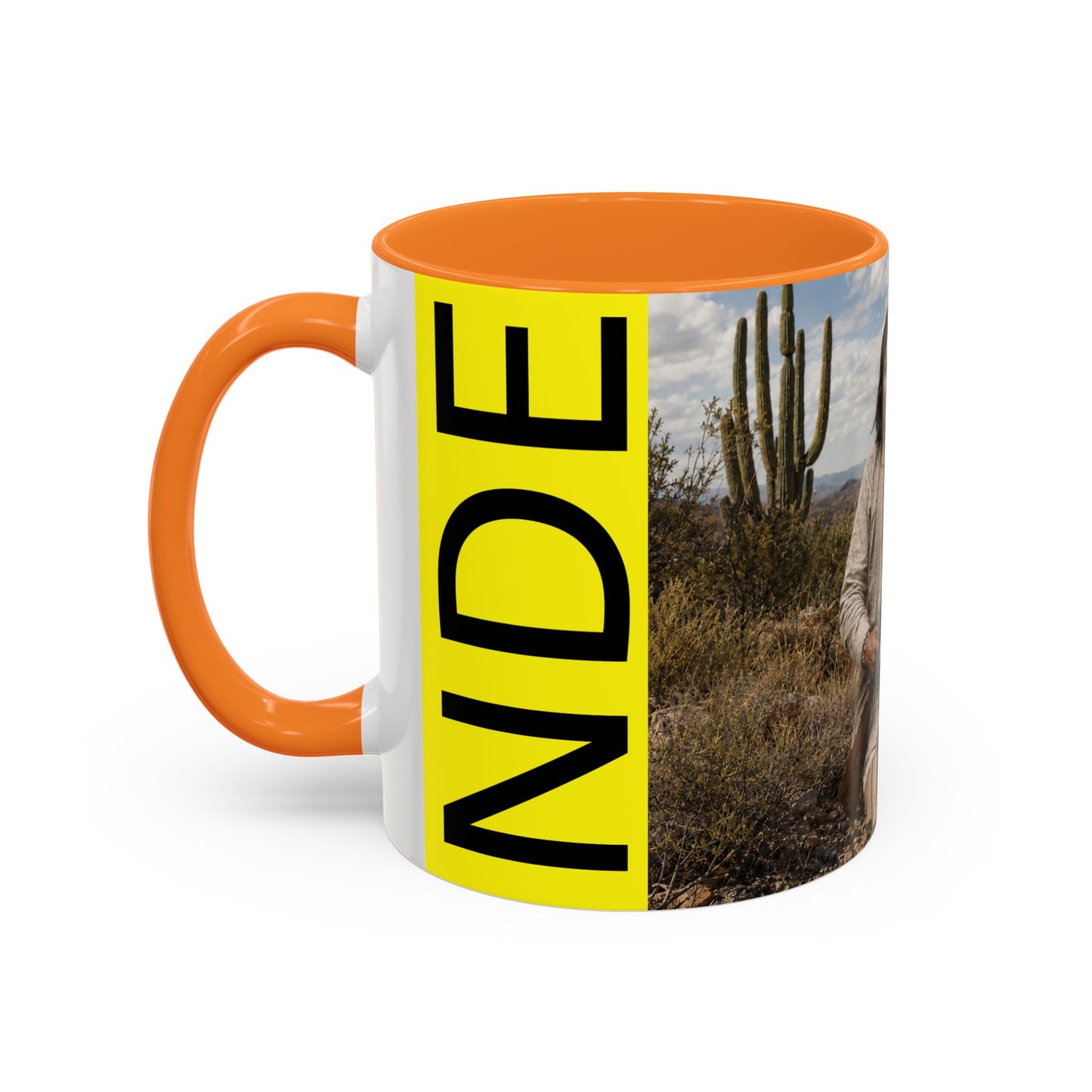 Ft. Sill Apache Desert Scene Coffee Mug — 'N'de' Southwest Landscape 11/15oz