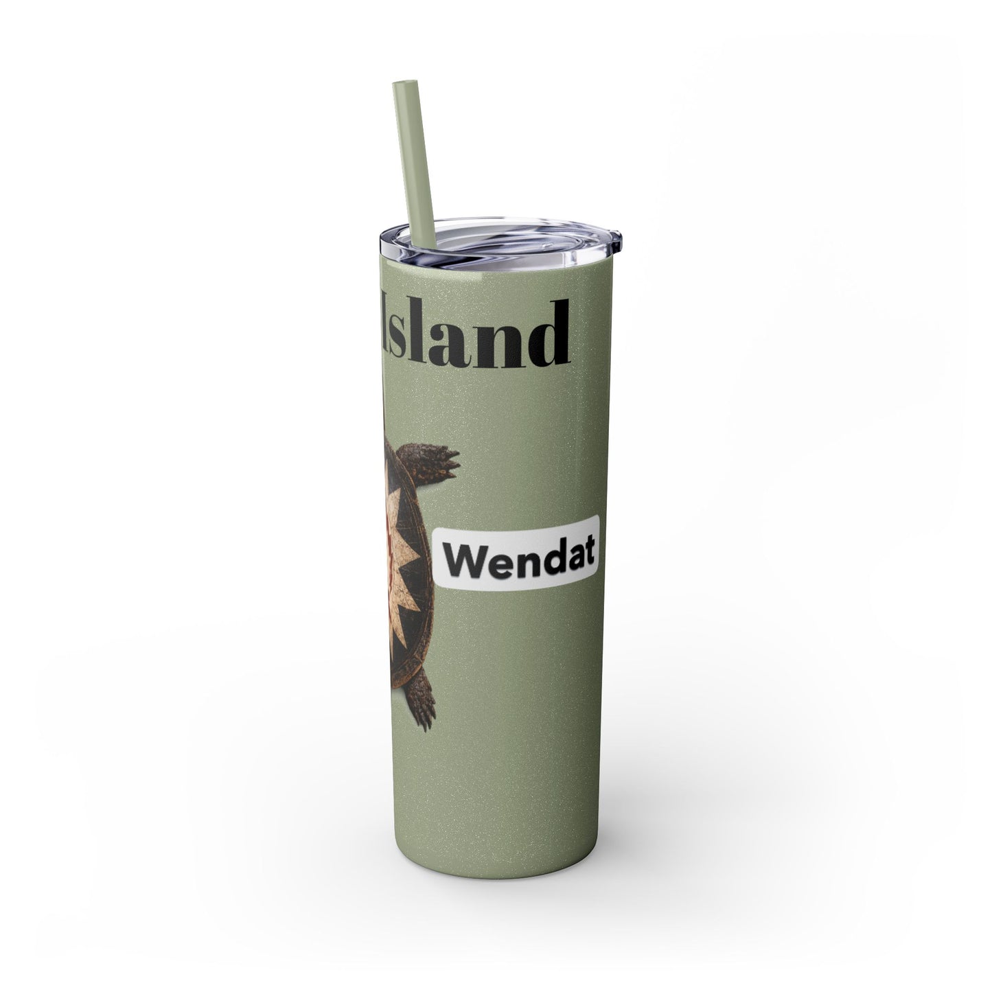 Wyandotte Skinny Tumbler with Straw, 20oz